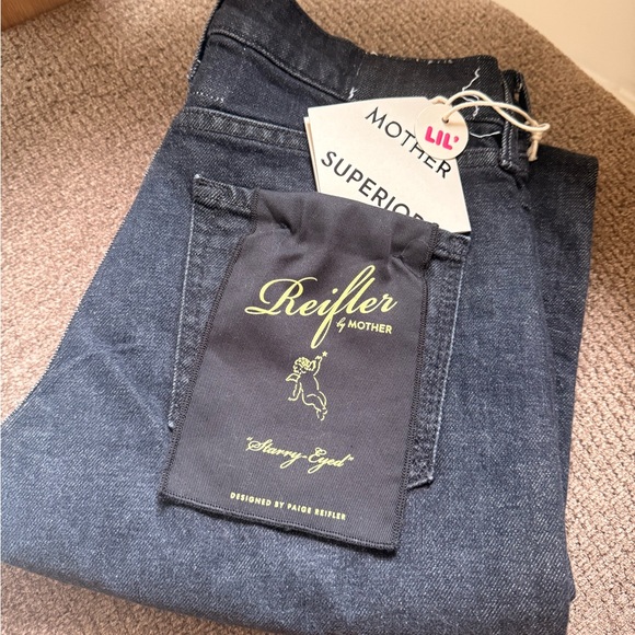 NWT MOTHER Petites LIL' Reifler in Starry Eyed - Picture 5 of 11